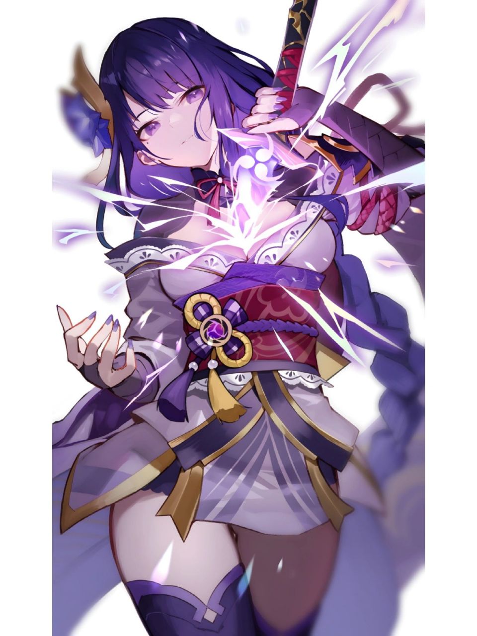 就让大家看看雷电将军拔刀姿势 9张拔刀姿势图,不知道你们喜欢那张