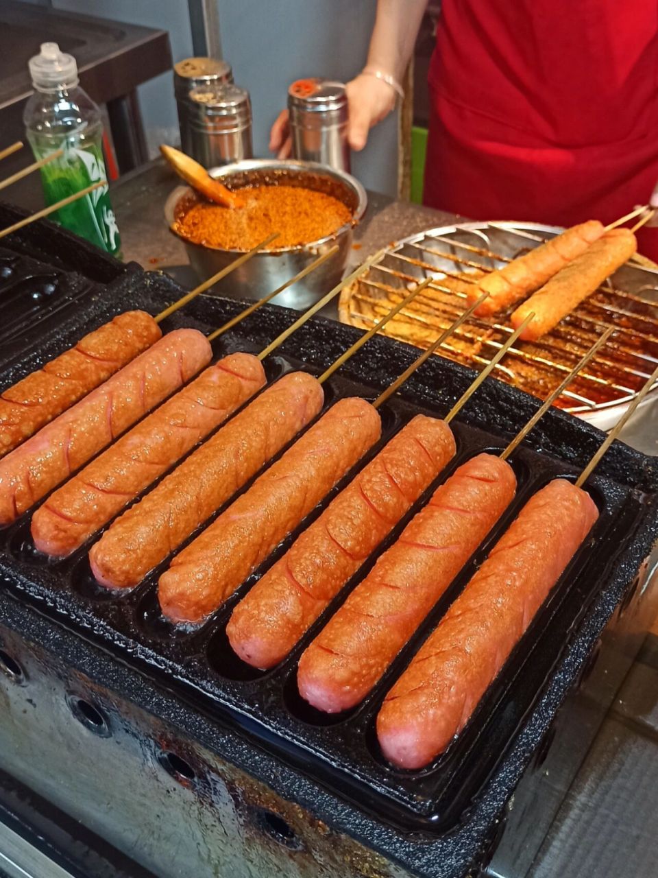 纯淀粉脆皮烤肠!你一口气能吃几根?