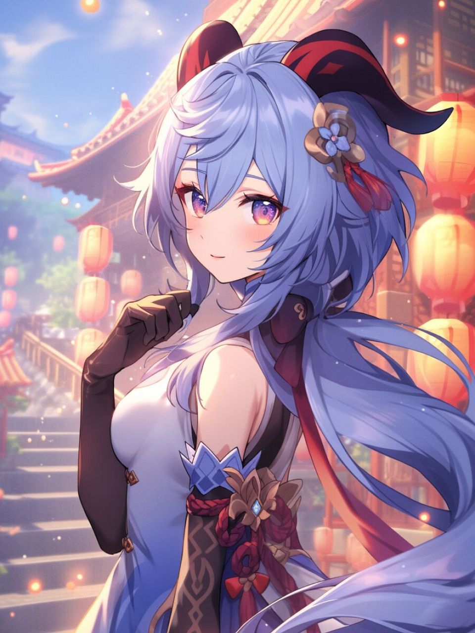 【原神壁纸】甘雨丨循循守月丨part 2(下) (含完整咒语)左下角进入