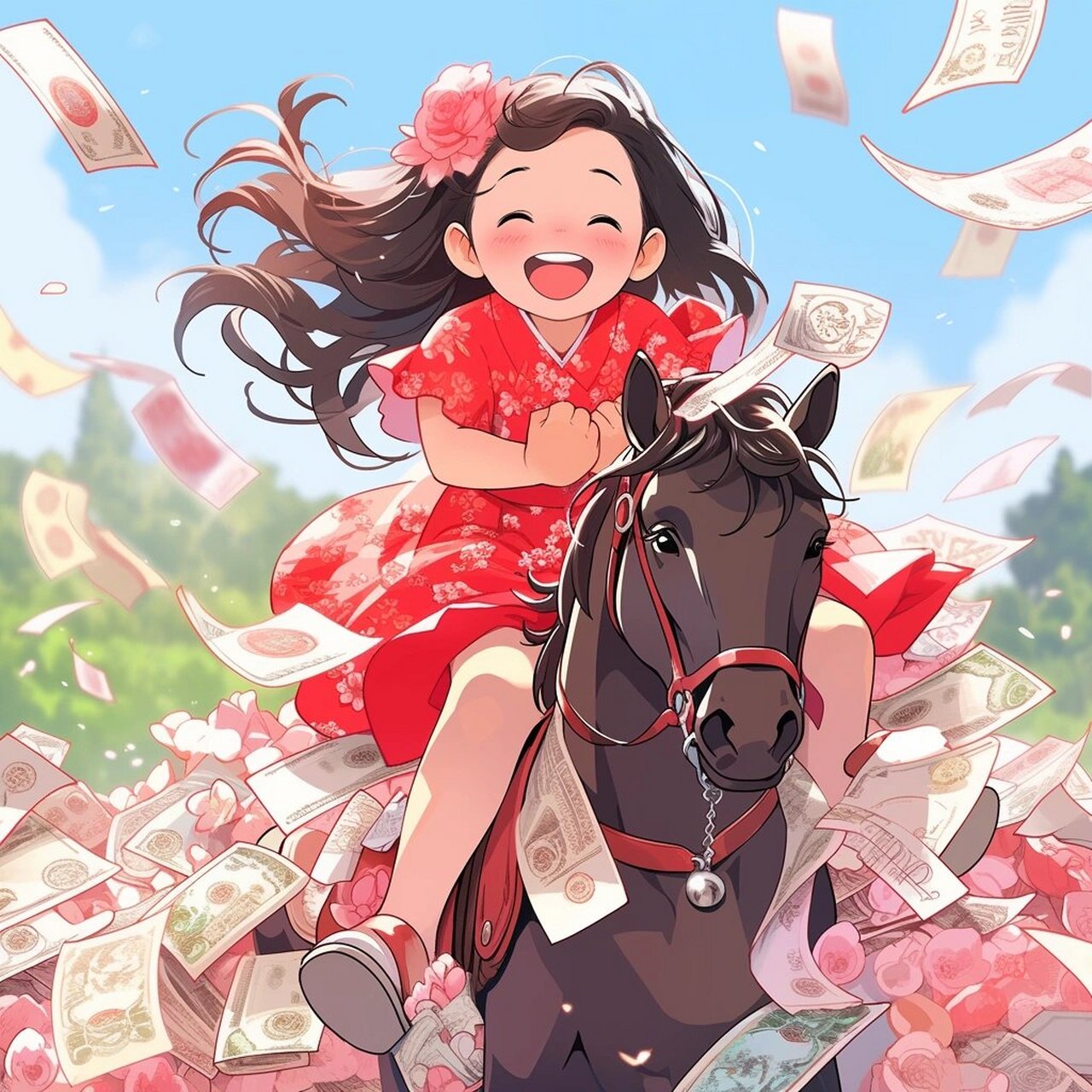 招财情头/马上发财 马上有钱 十月马到功成