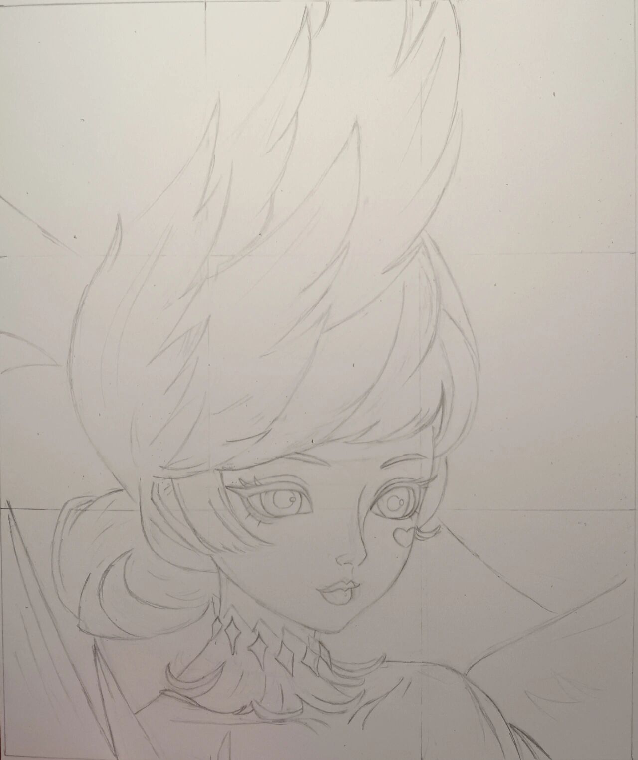 小乔天鹅之梦绘画过程