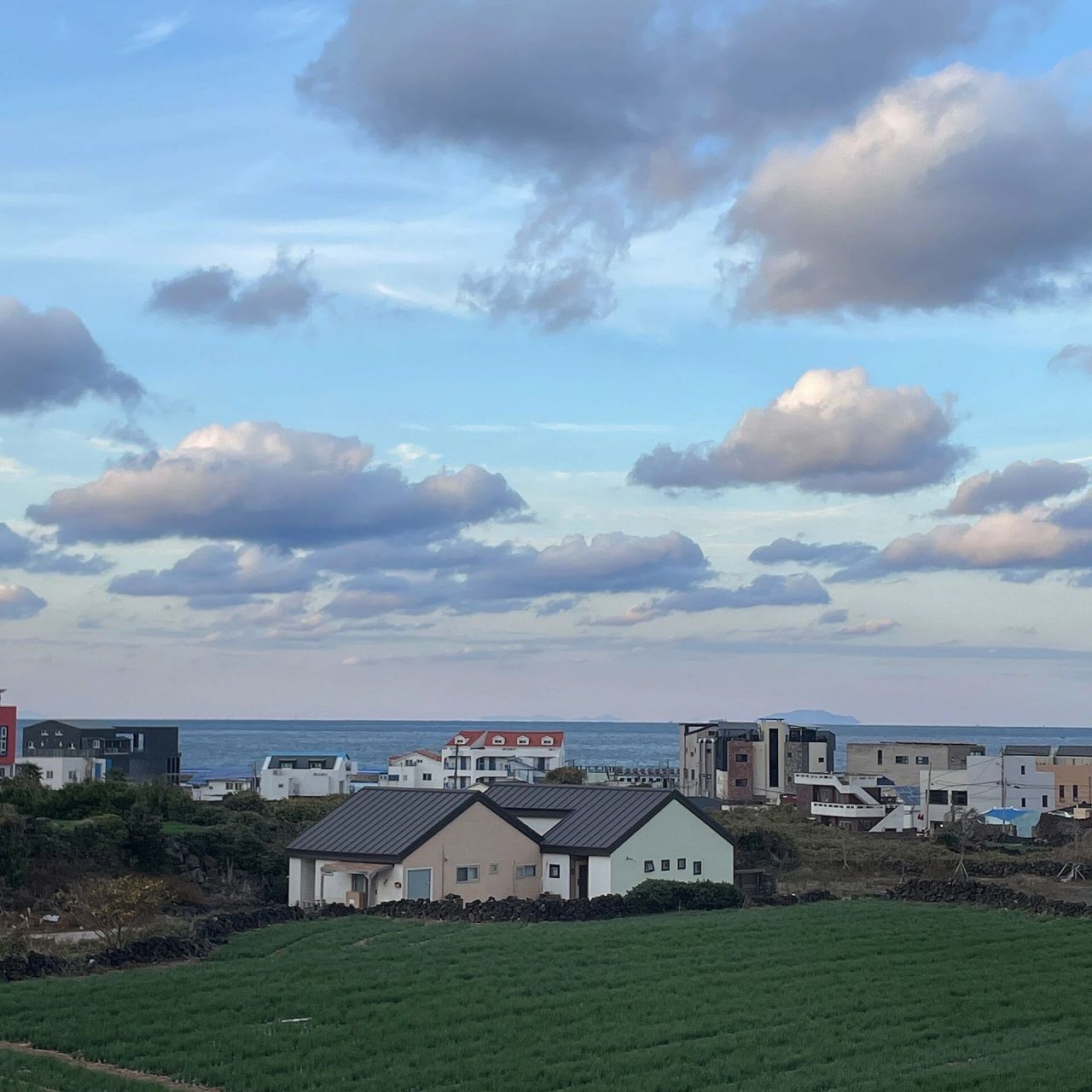 济州岛民宿推荐98 月汀里7110民宿 	 上下两层楼 有50多个平方