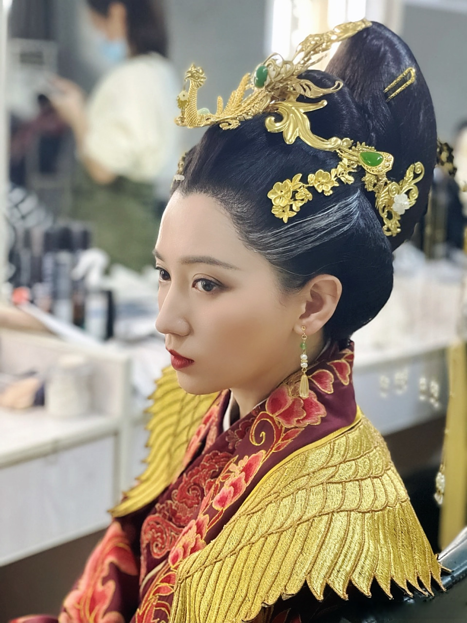 网剧让一让公主# 本宫的试妆照#赵彦乔##赵彦乔