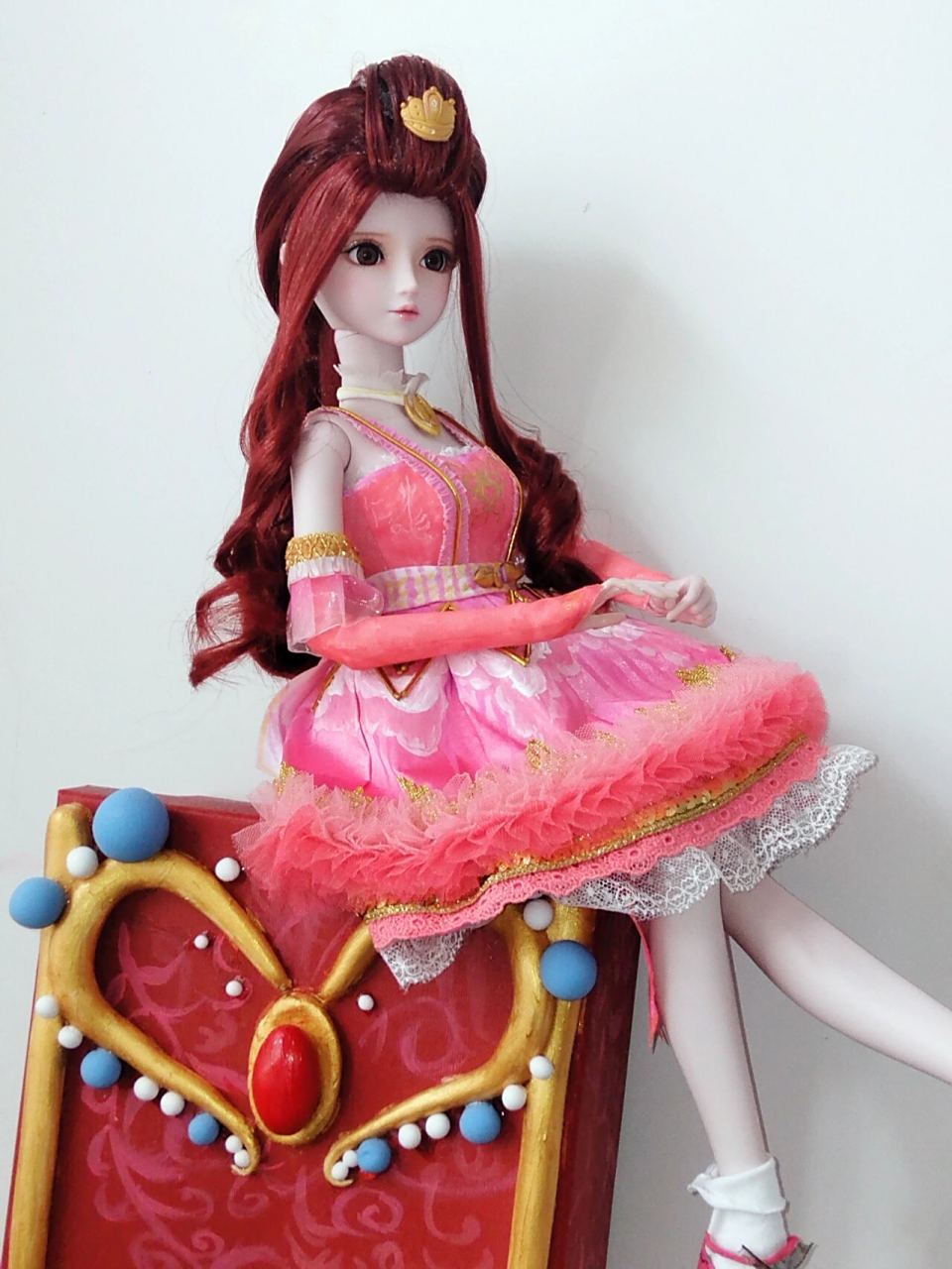 叶罗丽娃娃,茉莉改妆娃娃,加衣服改造