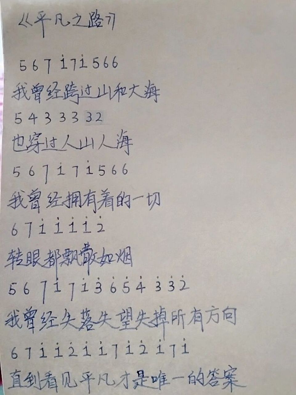 计算机歌曲谱图片