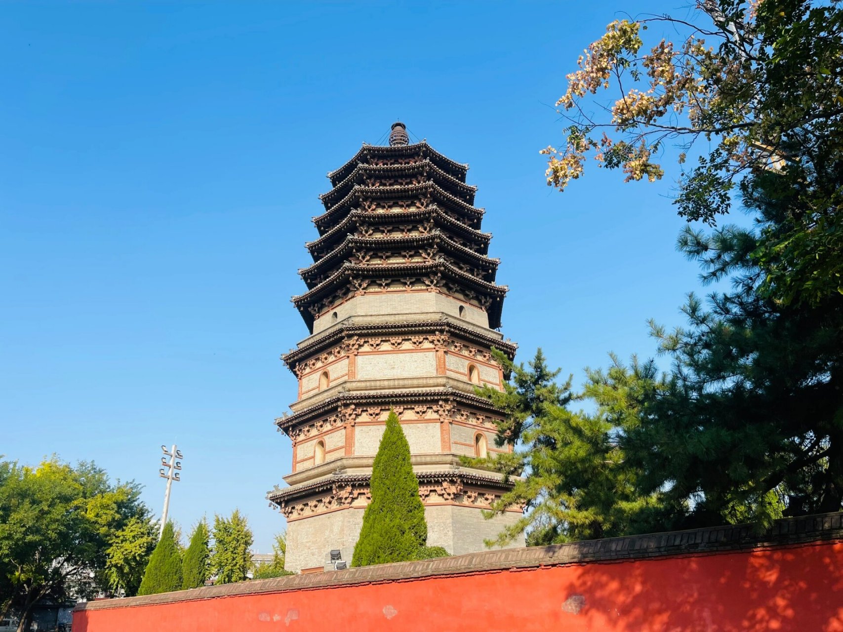 正定古城 很喜欢这个小城,安逸自在,到处都是古建筑