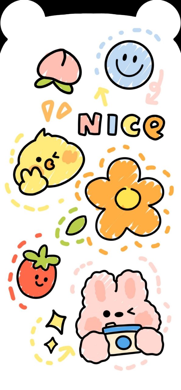 可爱的小耳朵壁纸