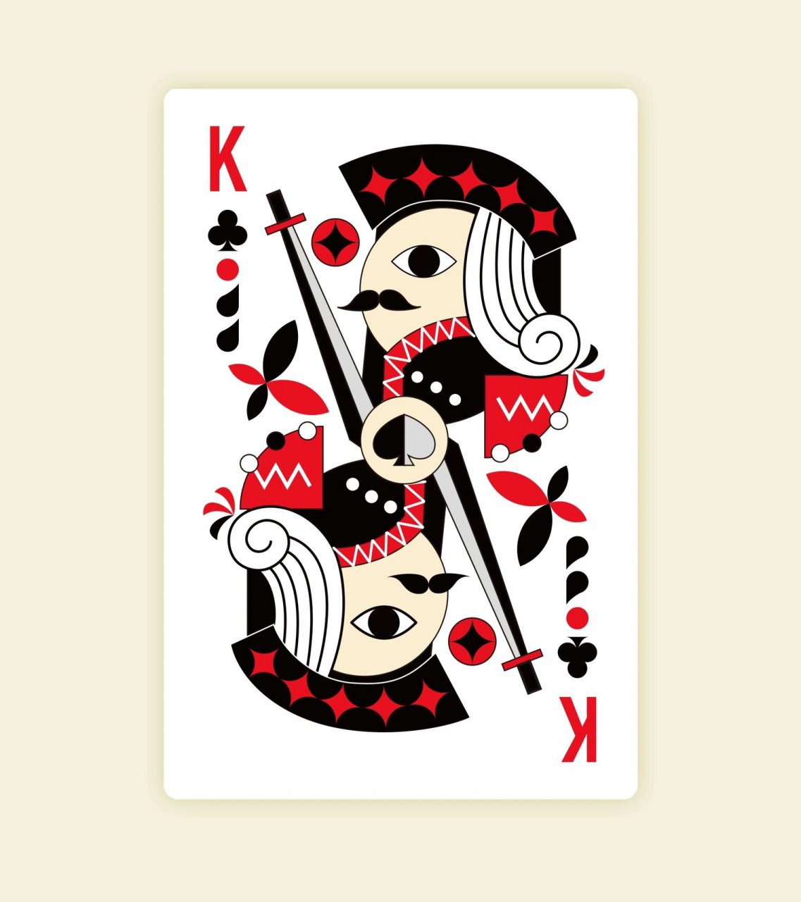 96图形设计丨创意扑克牌作业来了!