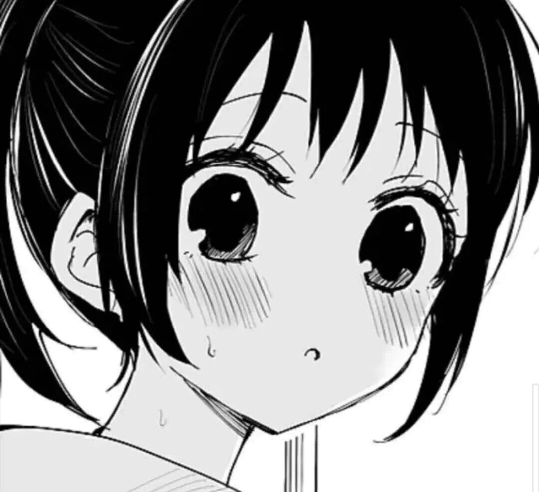 黑白系动漫卡通情侣头像1