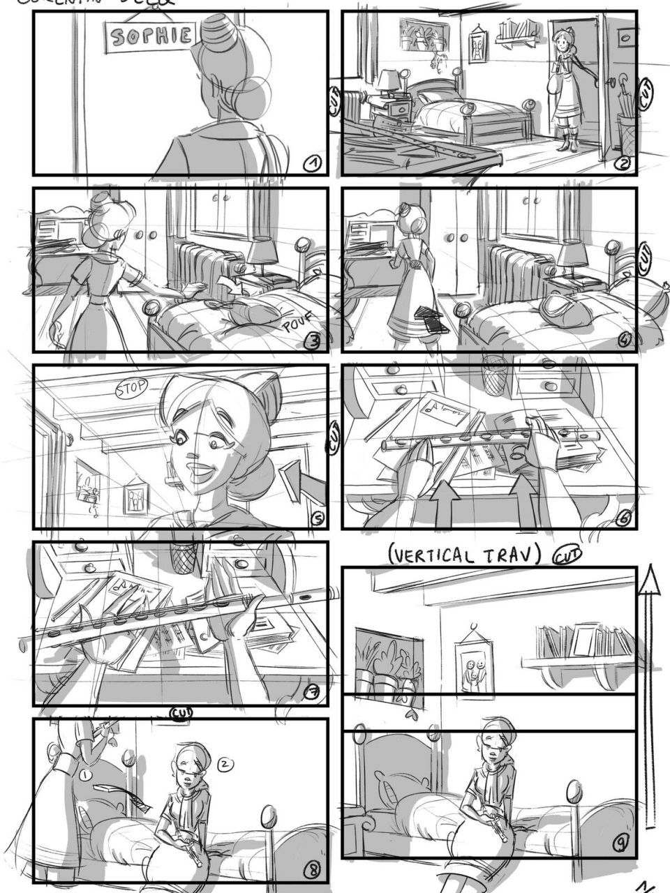 素材分享|分镜头临摹赏析素材 今天又是分镜头素材分享哈 大家有什么