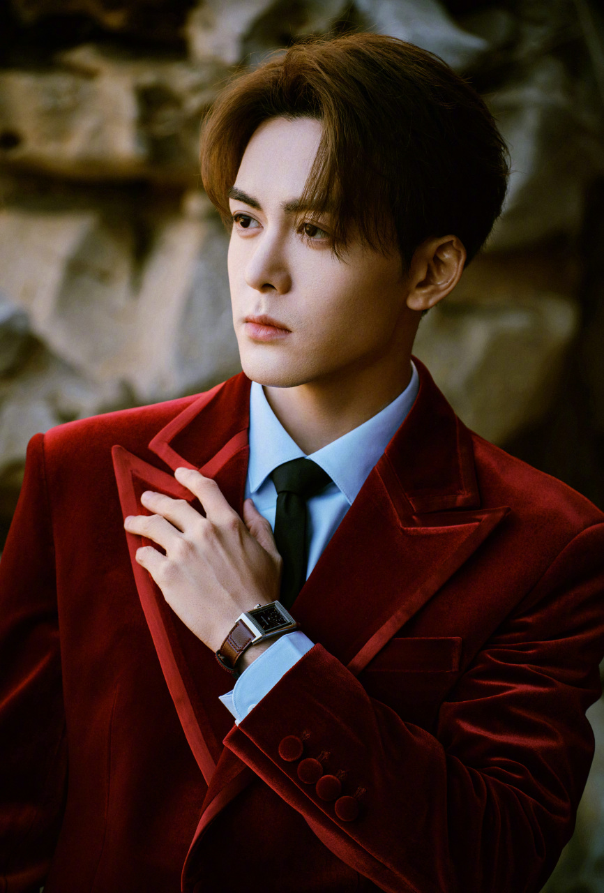 rayli fashion 演员曾舜晞超话 佩戴reverso tribute small sceonds