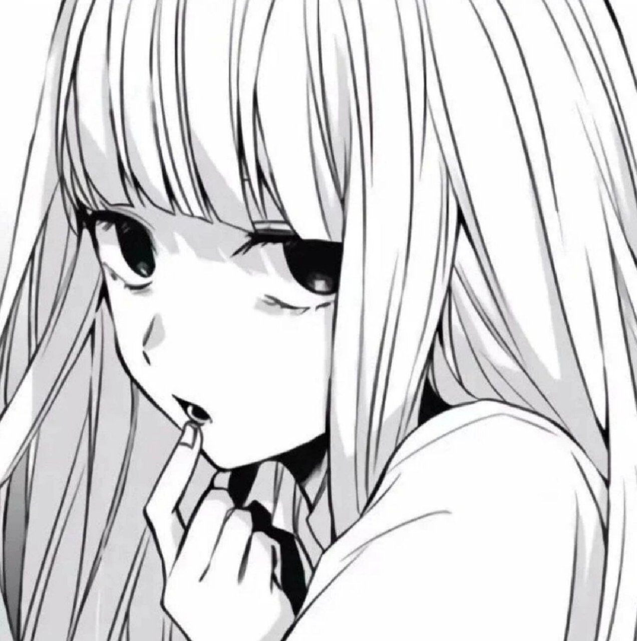 高冷女动漫头像