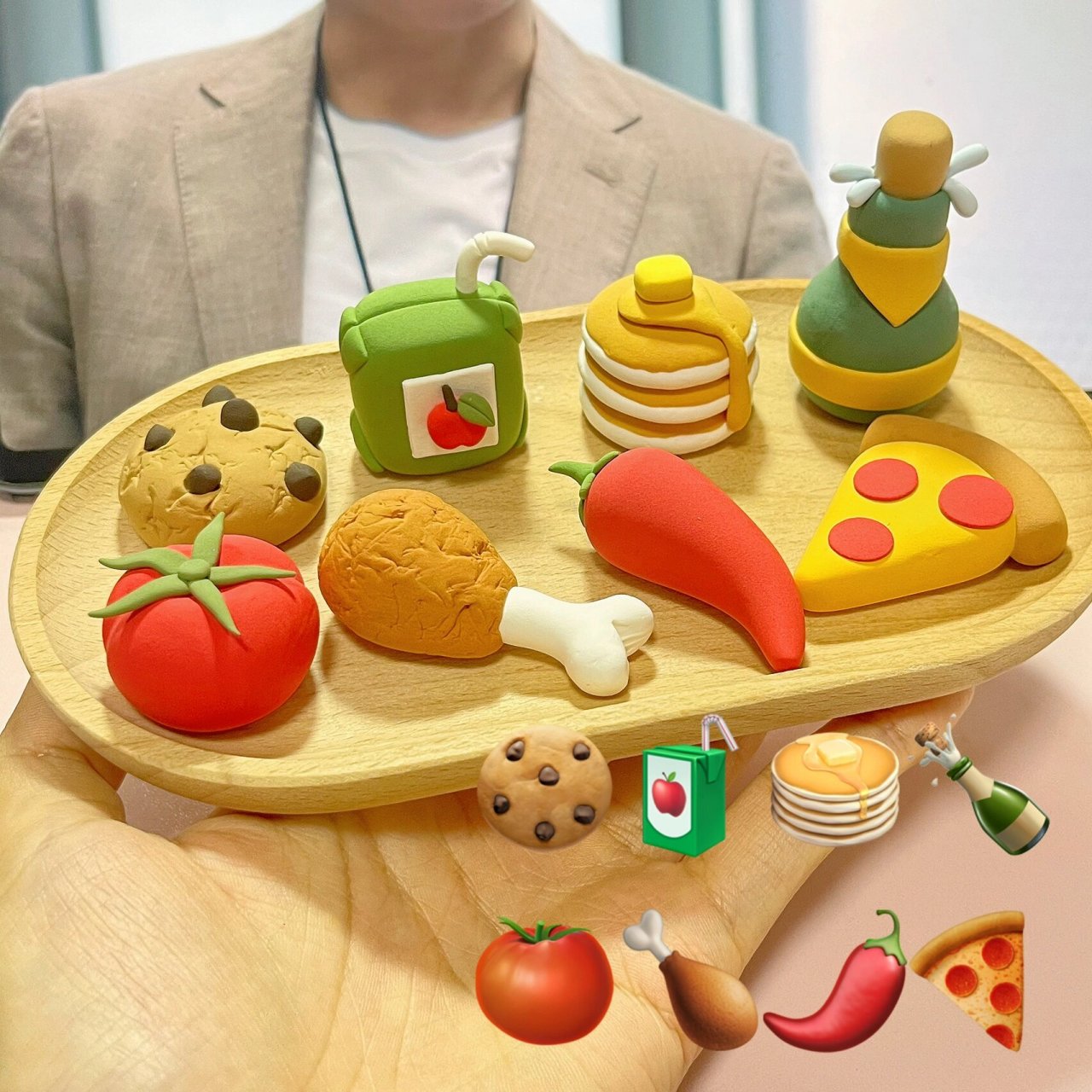 超轻粘土61手工博主教你做空想料理家09美食 #我是空想料理家