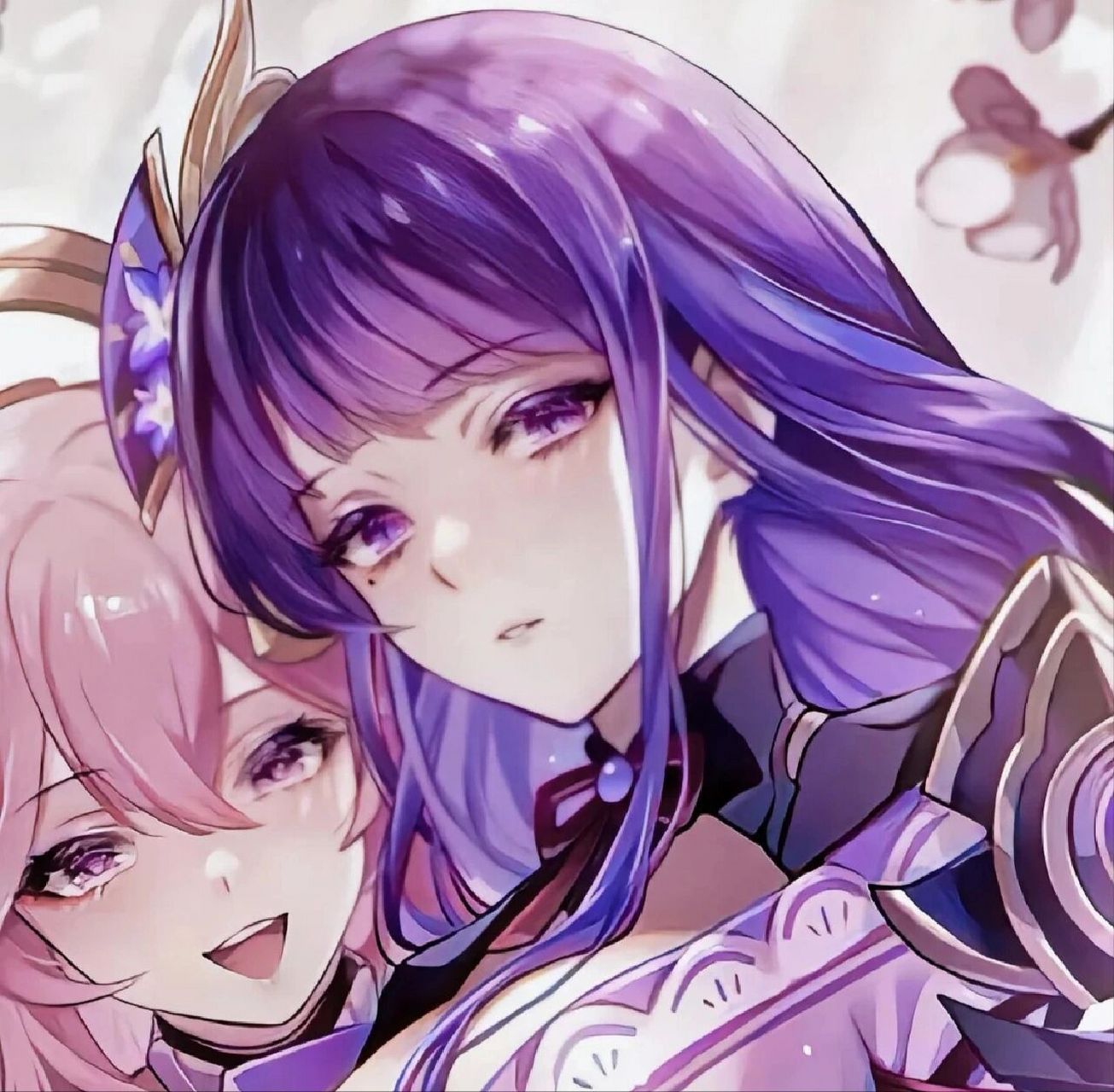 鸣神组闺蜜头像 因为上学原因可能会更的慢一些