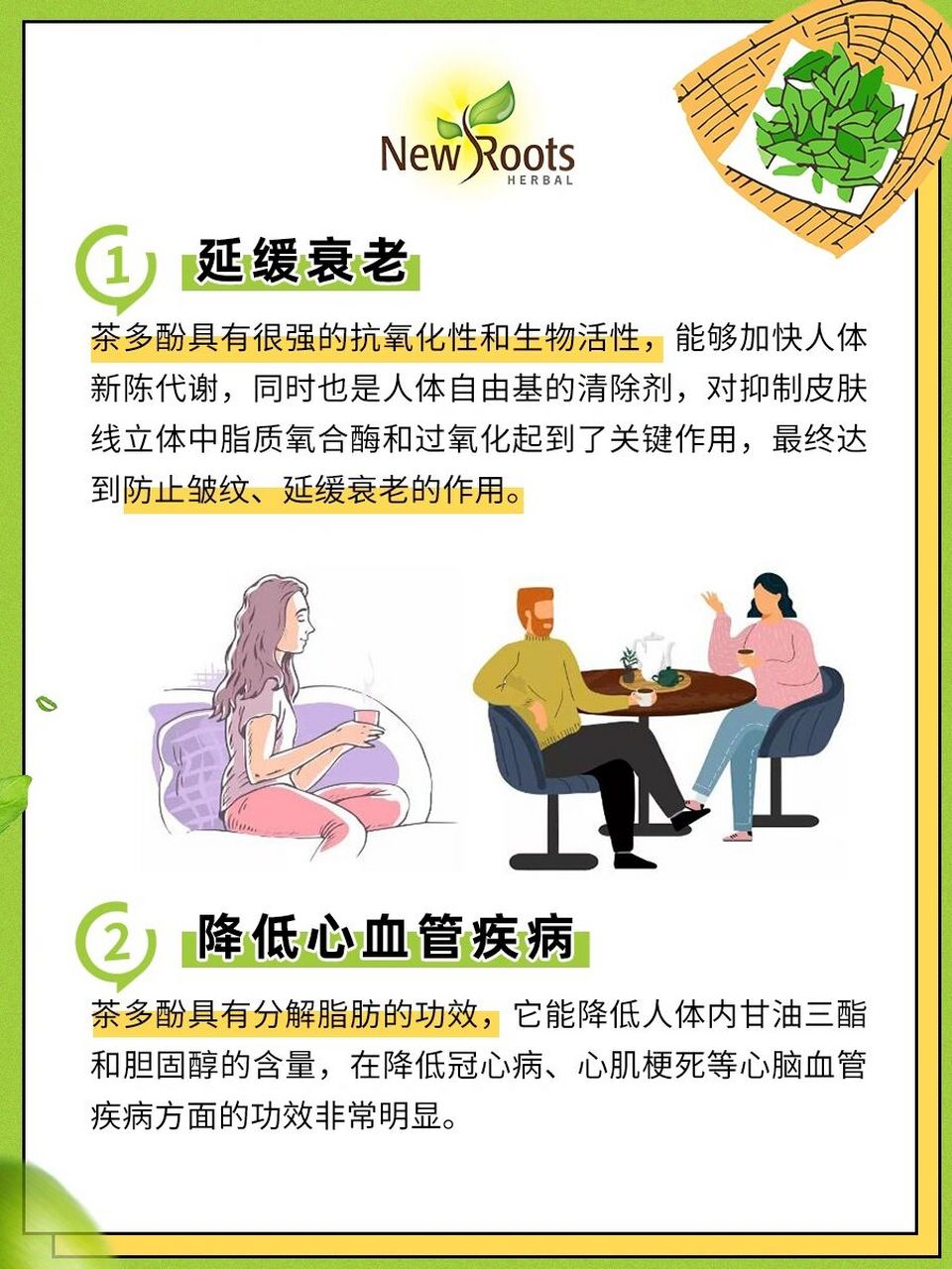 茶多酚有何作用?