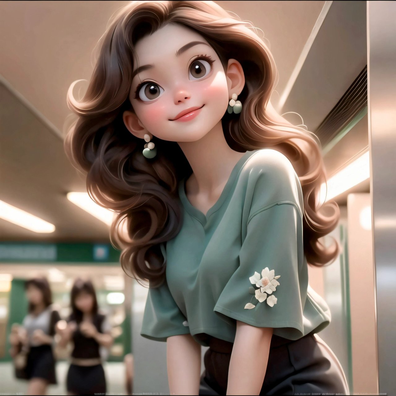 地铁末班车～女生头像 喜欢9315礼貌取图下面大家还想看什么可