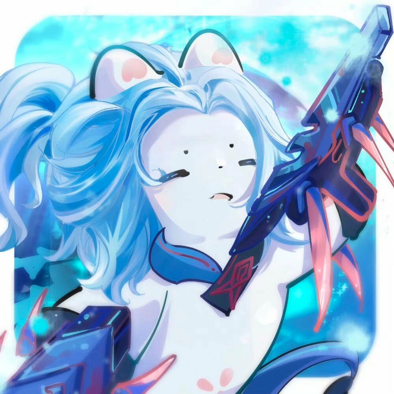 喵喵版射手系列王者头像 周五快乐喔!