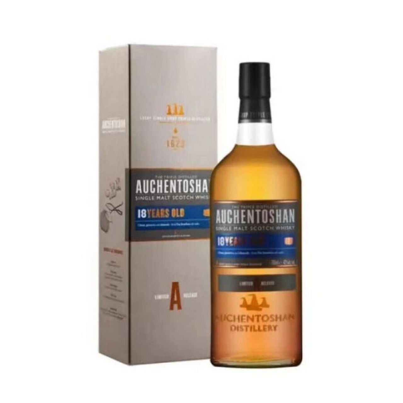 欧肯特轩 18年 单一麦芽威士忌 auchentoshan 18 year old single