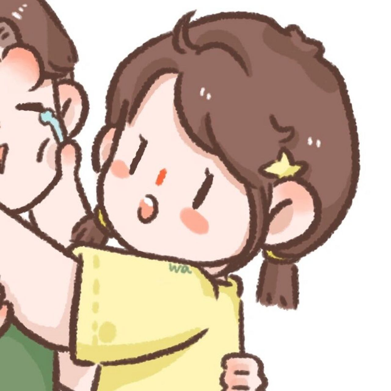 插画情侣头像||笨蛋男友 图9215商9215二改