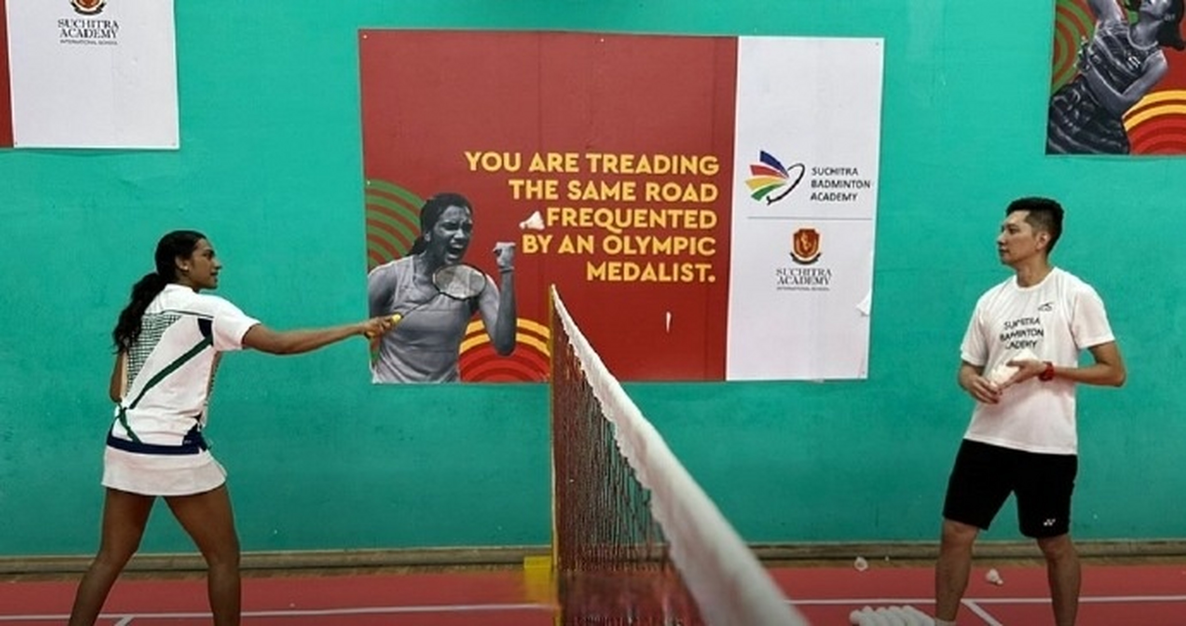 羽毛球# 辛杜这次换教练,准备冲击巴黎奥运会!#辛杜