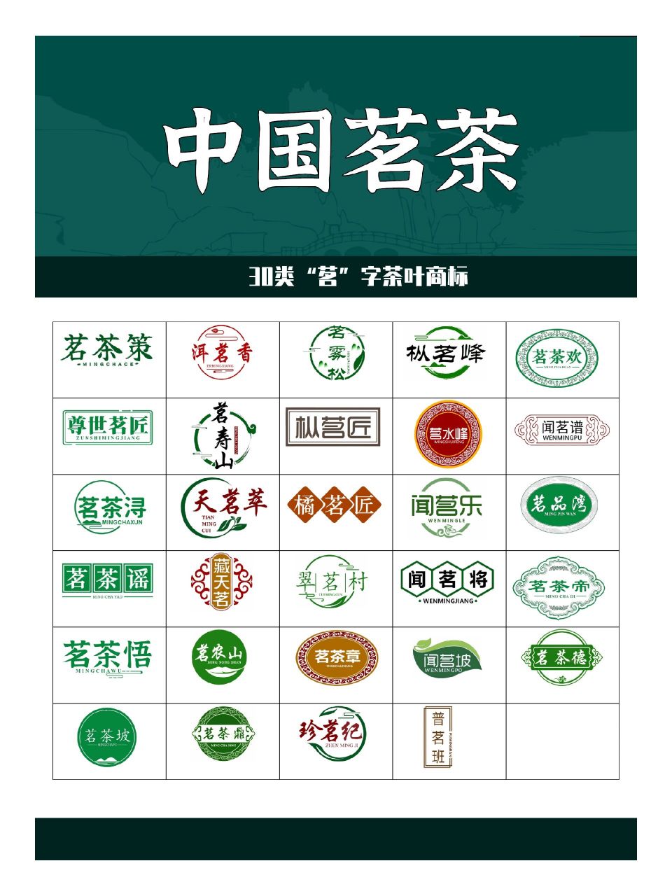 30类茶叶商标买卖 靓标转让: 30类茶叶商标 名称好听,设计精美,贴牌