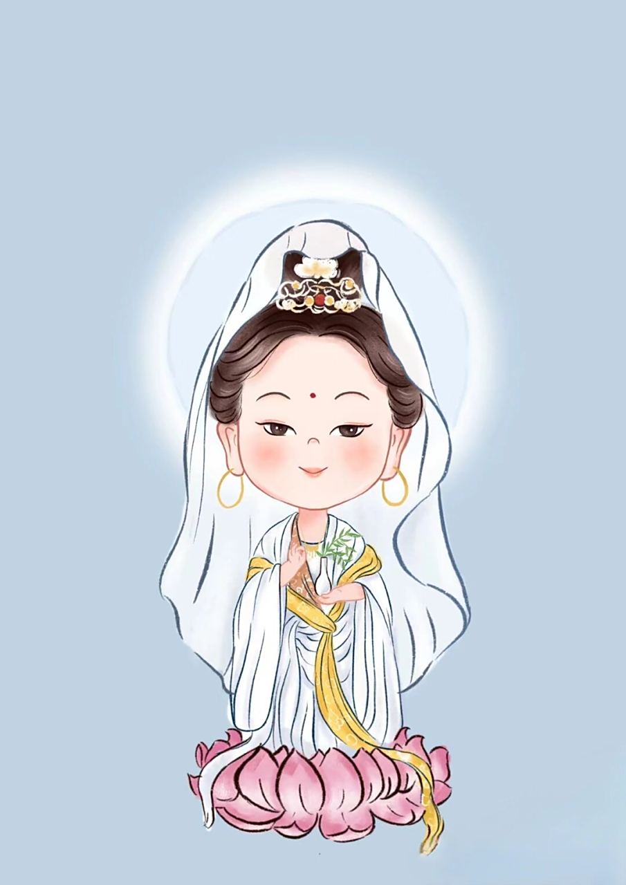 观音菩萨卡通壁纸