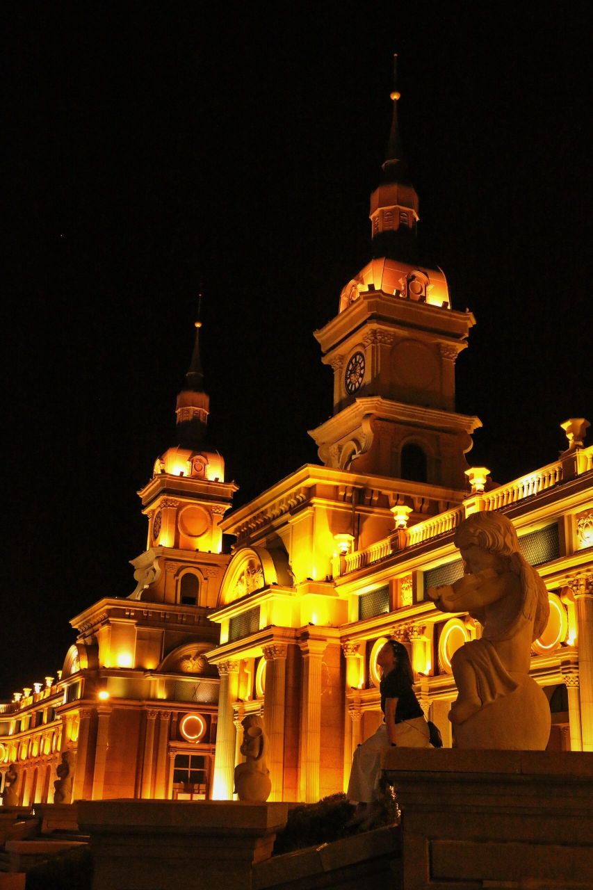 哈尔滨 | 夜晚的音乐长廊绝美!