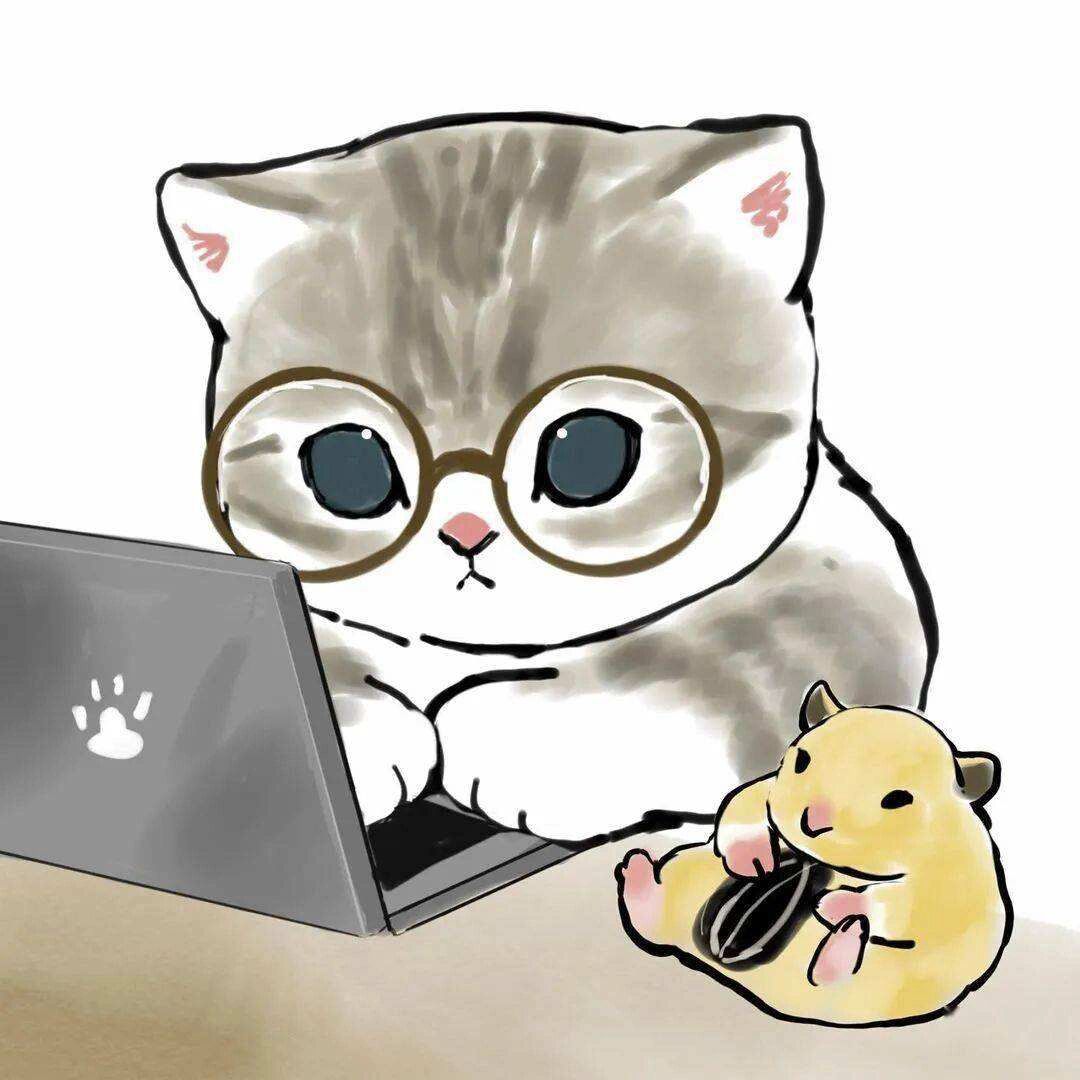 插画分享|mofu_sand 超可爱的猫咪插画 分享日本插画师mofu_sand的