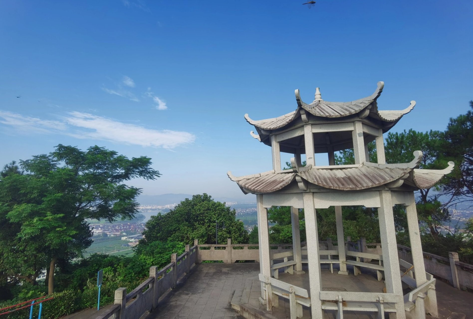 丈亭凤凰山 品糕老章乌馒头,登丈亭凤凰山.