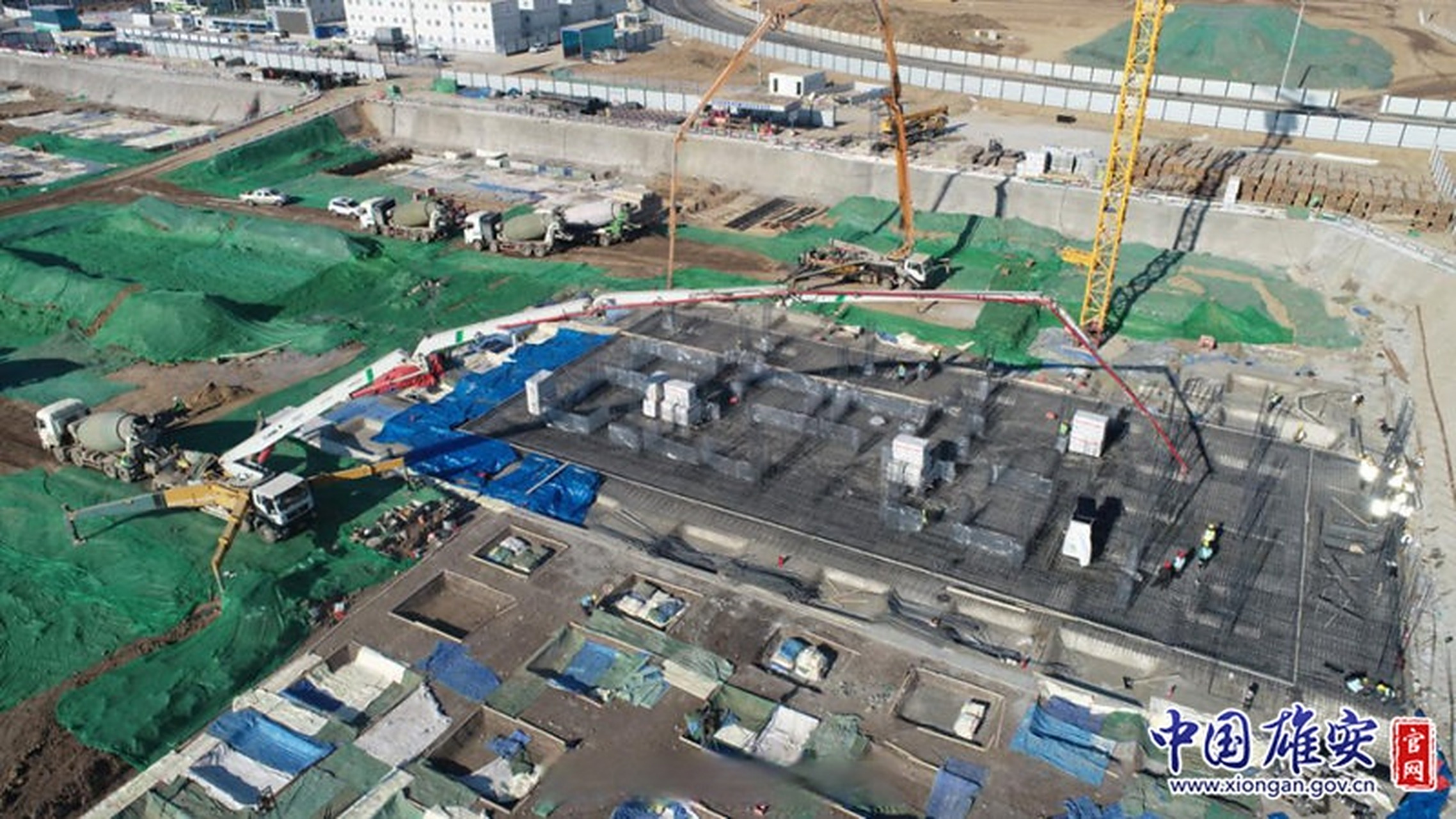 看建雄安#【看建雄安丨雄东片区b单元安置房项目建设步入新阶段】12