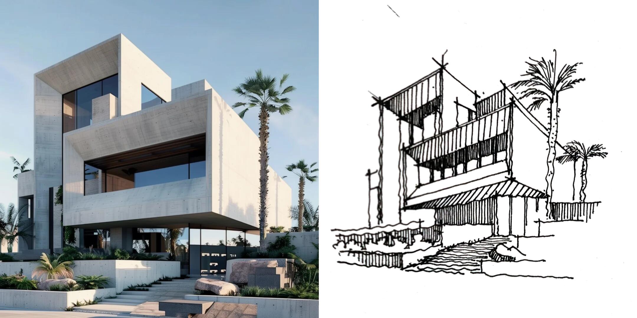 建筑速写跟练,小白也能逆袭!