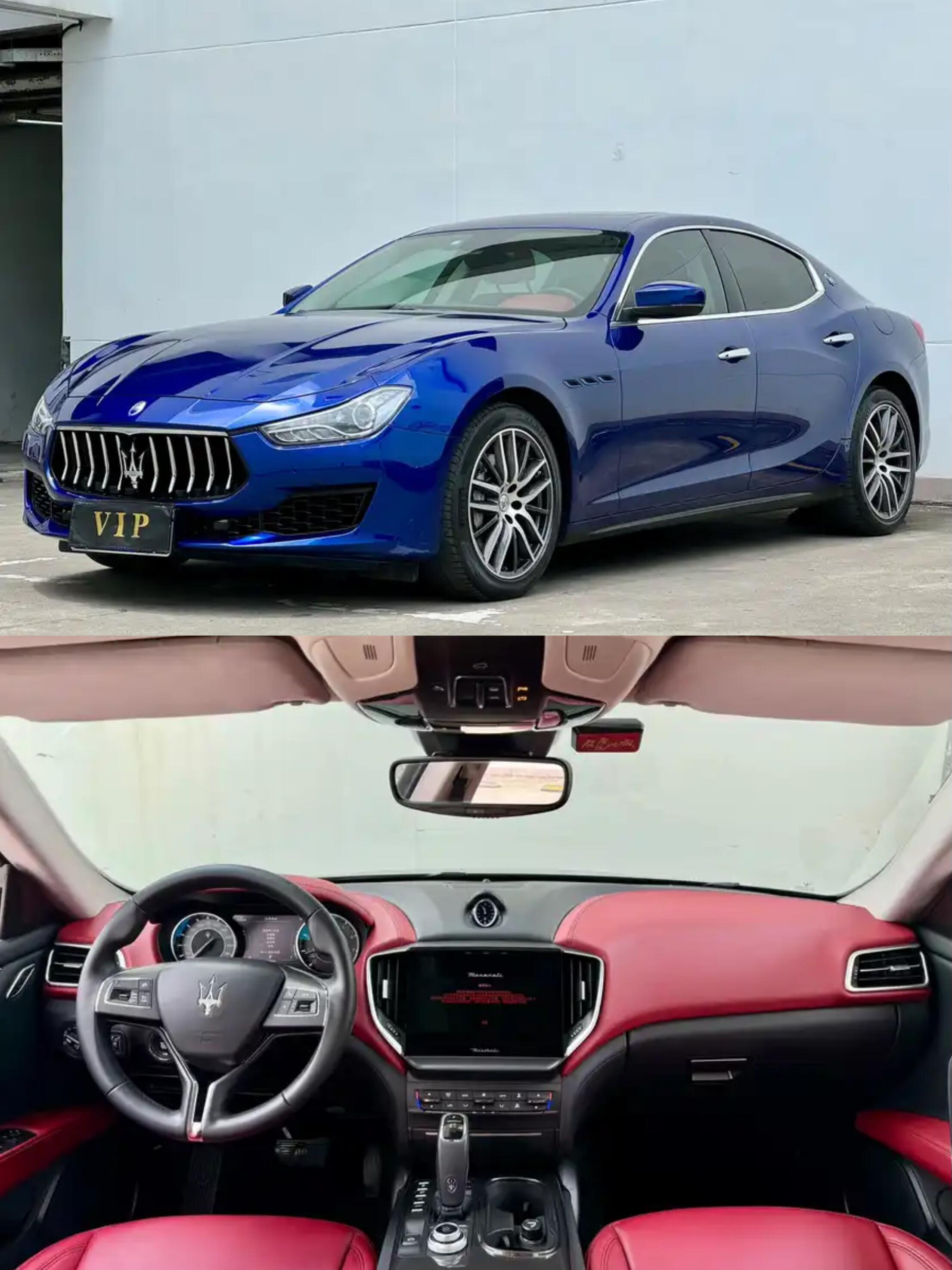 个人急售 21款玛莎拉蒂吉博力 28.88