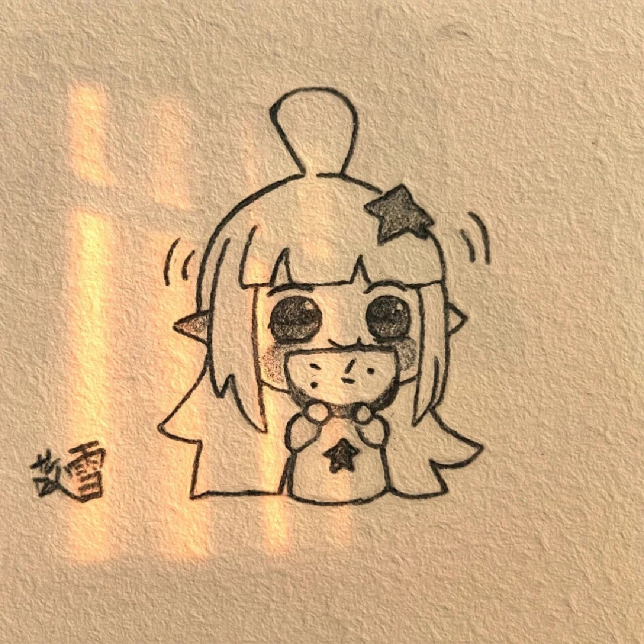 凹凸世界——凯莉(临摹) 第一次临摹 下期画什么你们选 仿摹人@🌈