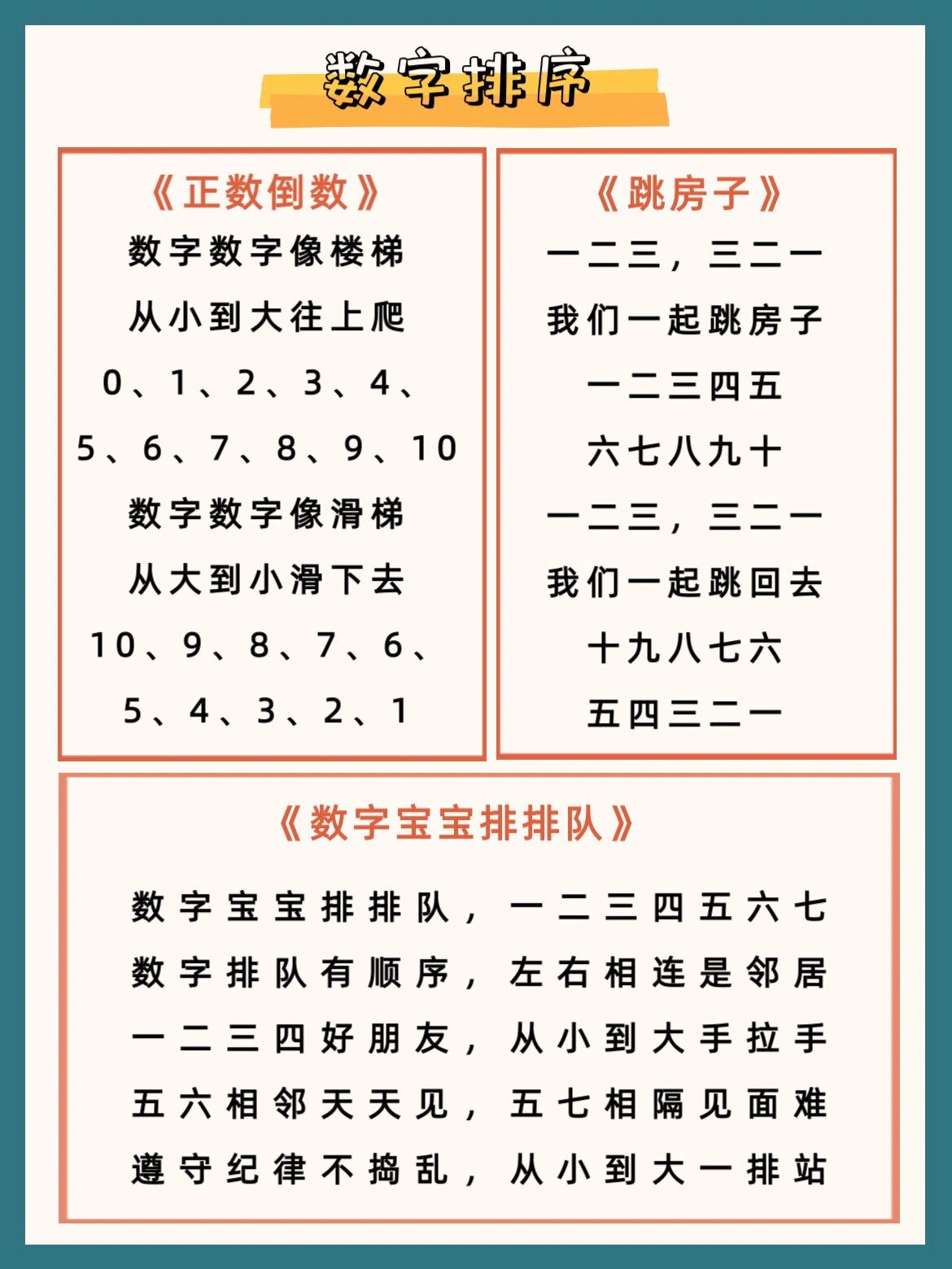 66首早教数字儿歌