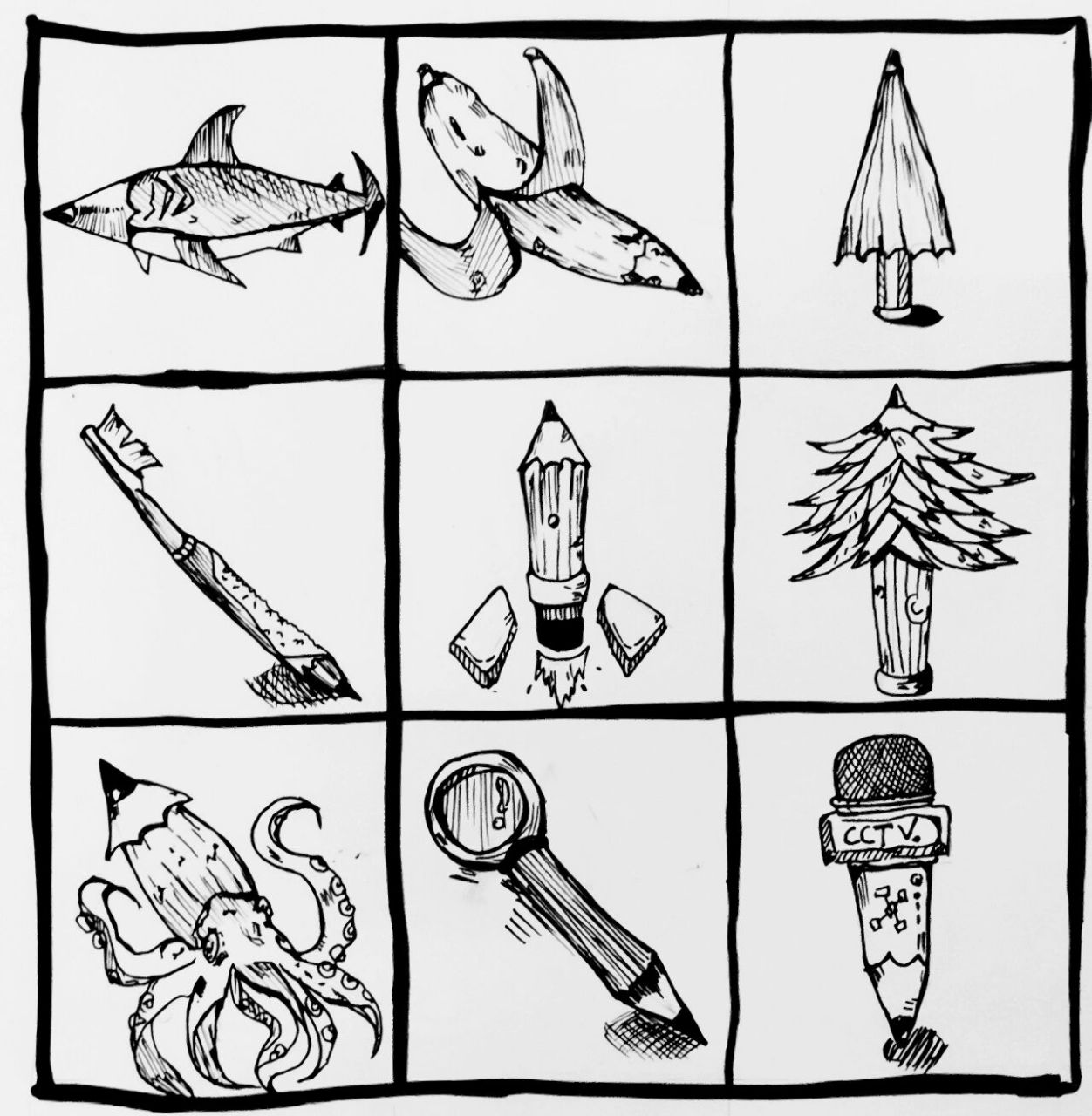 铅笔的创意联想 联想 铅笔联想