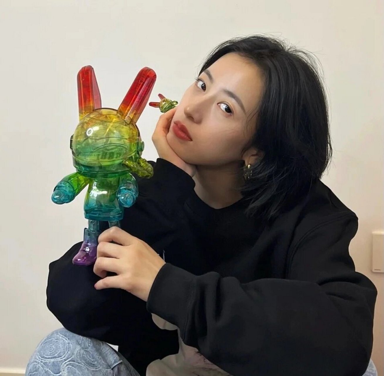 女生头像 周雨彤小姐姐真的太美了!完全长在我的审美上!