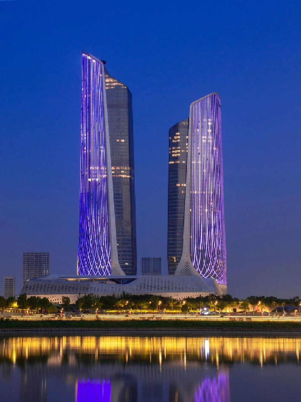 98699869双子塔 |国内最知名的双子建筑 对称的,门形的,成双