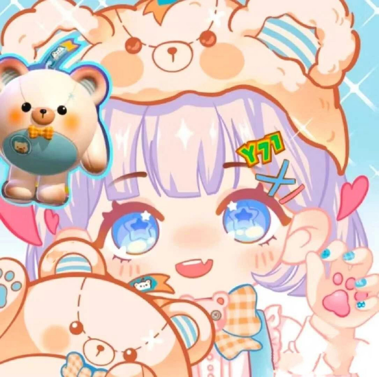 仔仔熊头像 真的好可爱!蛋仔派对里最喜欢的皮肤就是仔仔熊!