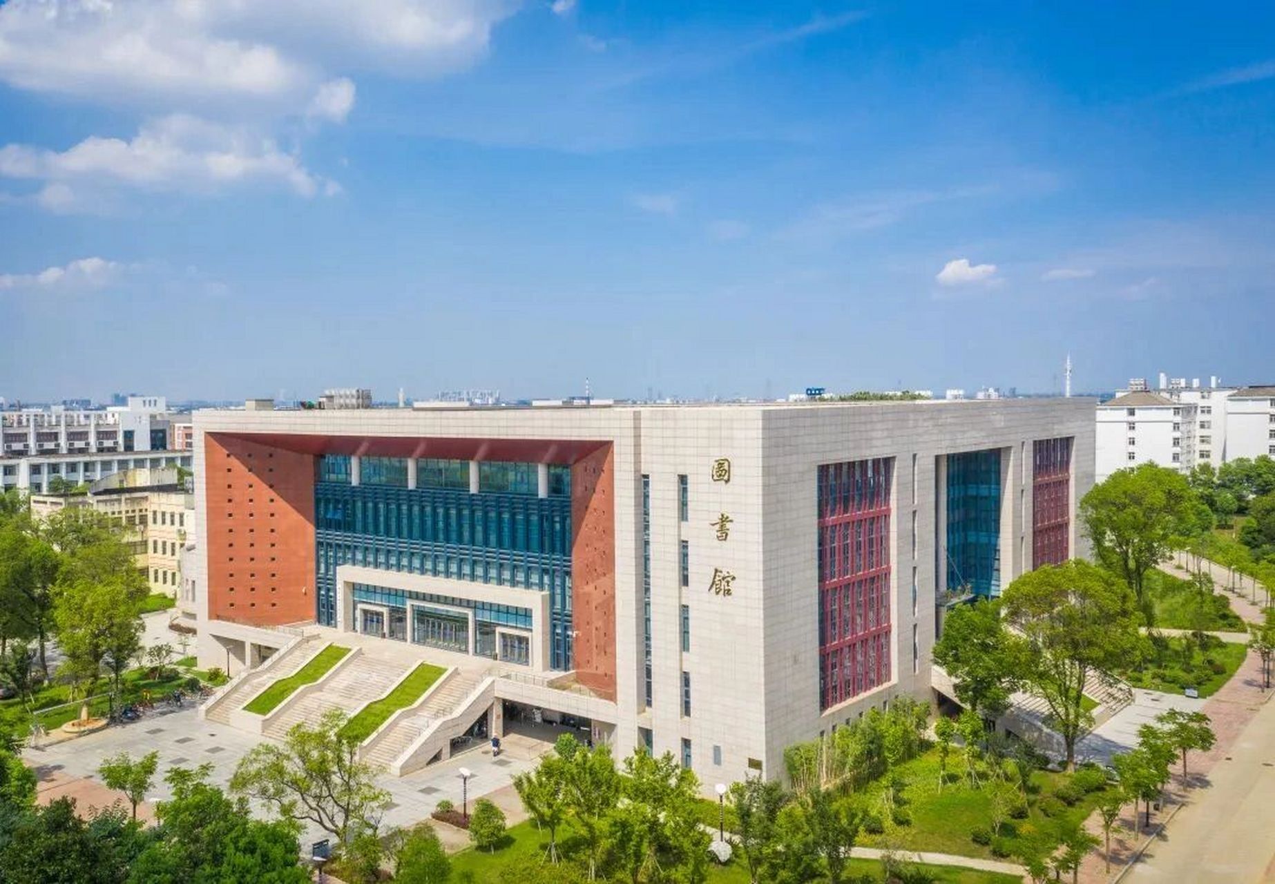 华东交通大学全景图图片