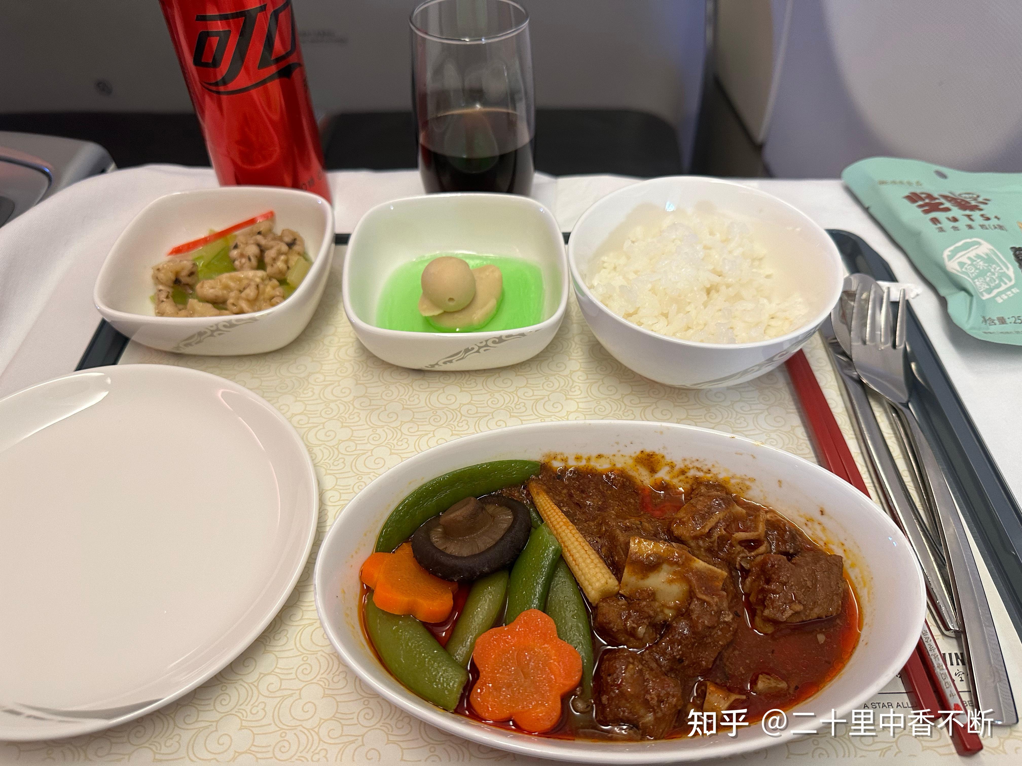 四川航空的飞机餐图片