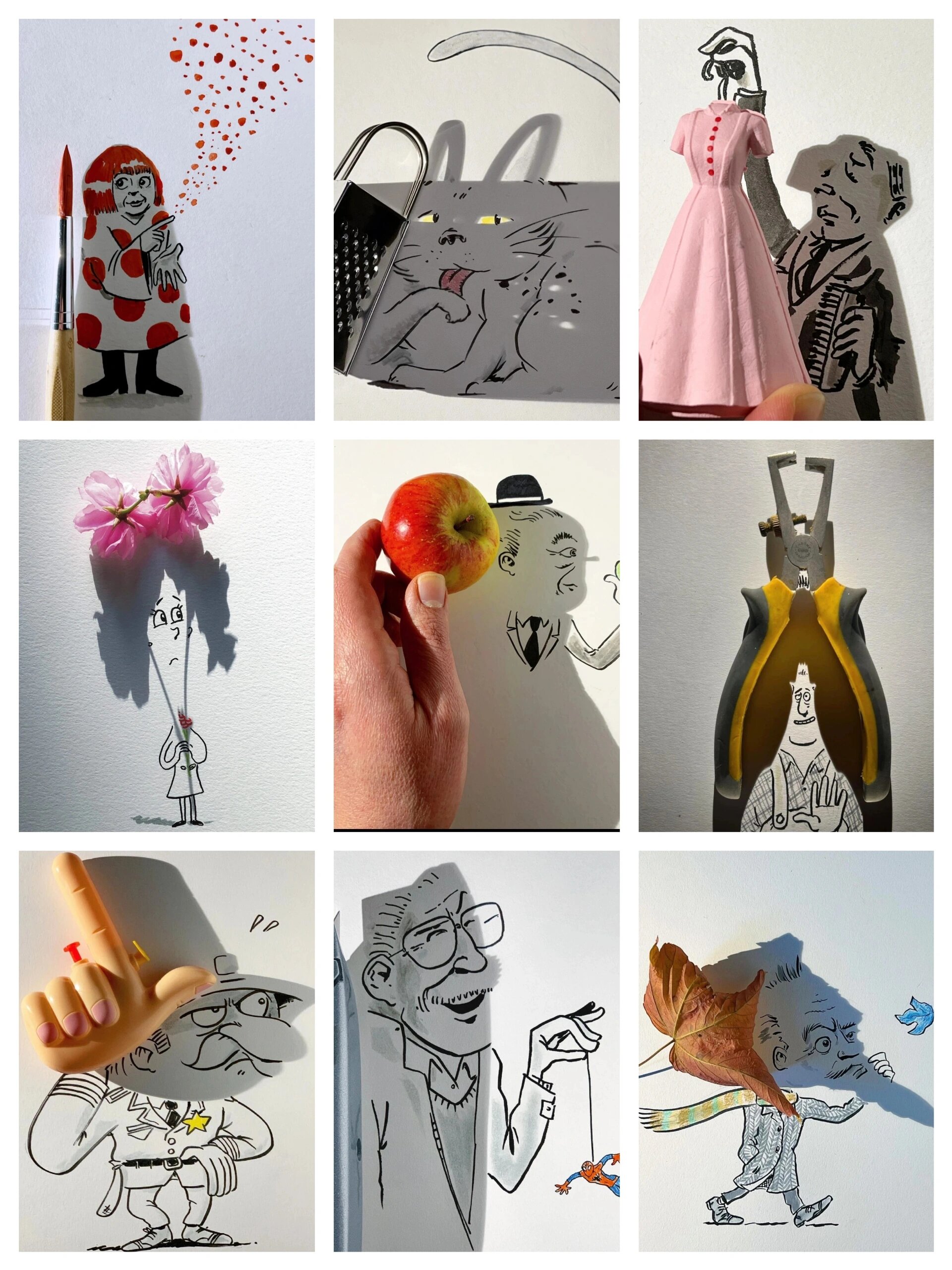 【艺术分享169】影子的创想