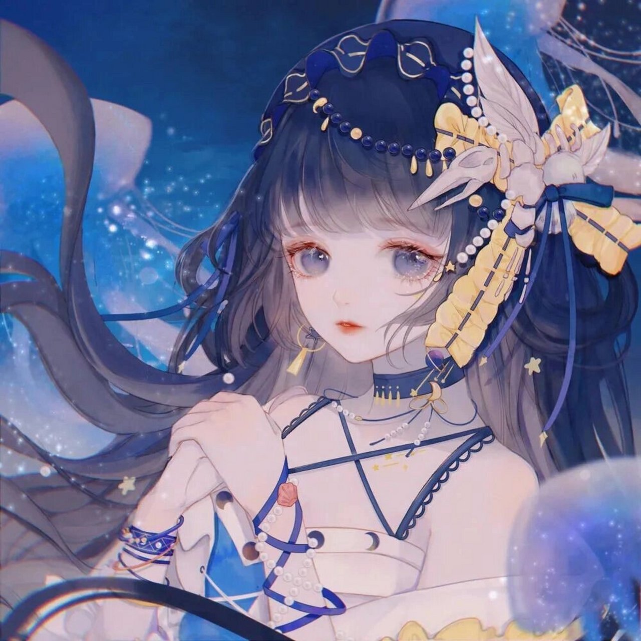 酷飒的御姐绝美女生头像