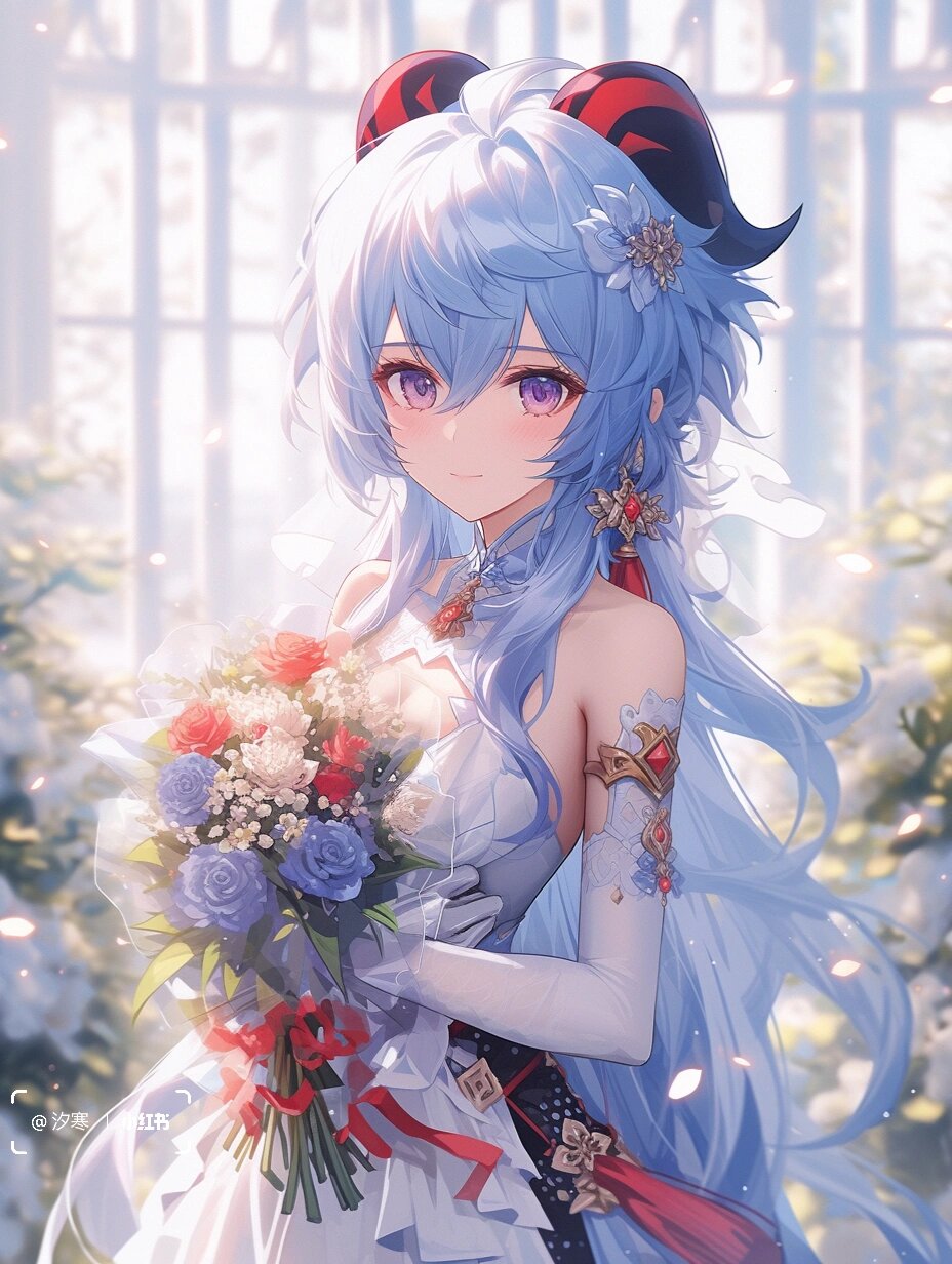 原神|婚纱甘雨 限时返场