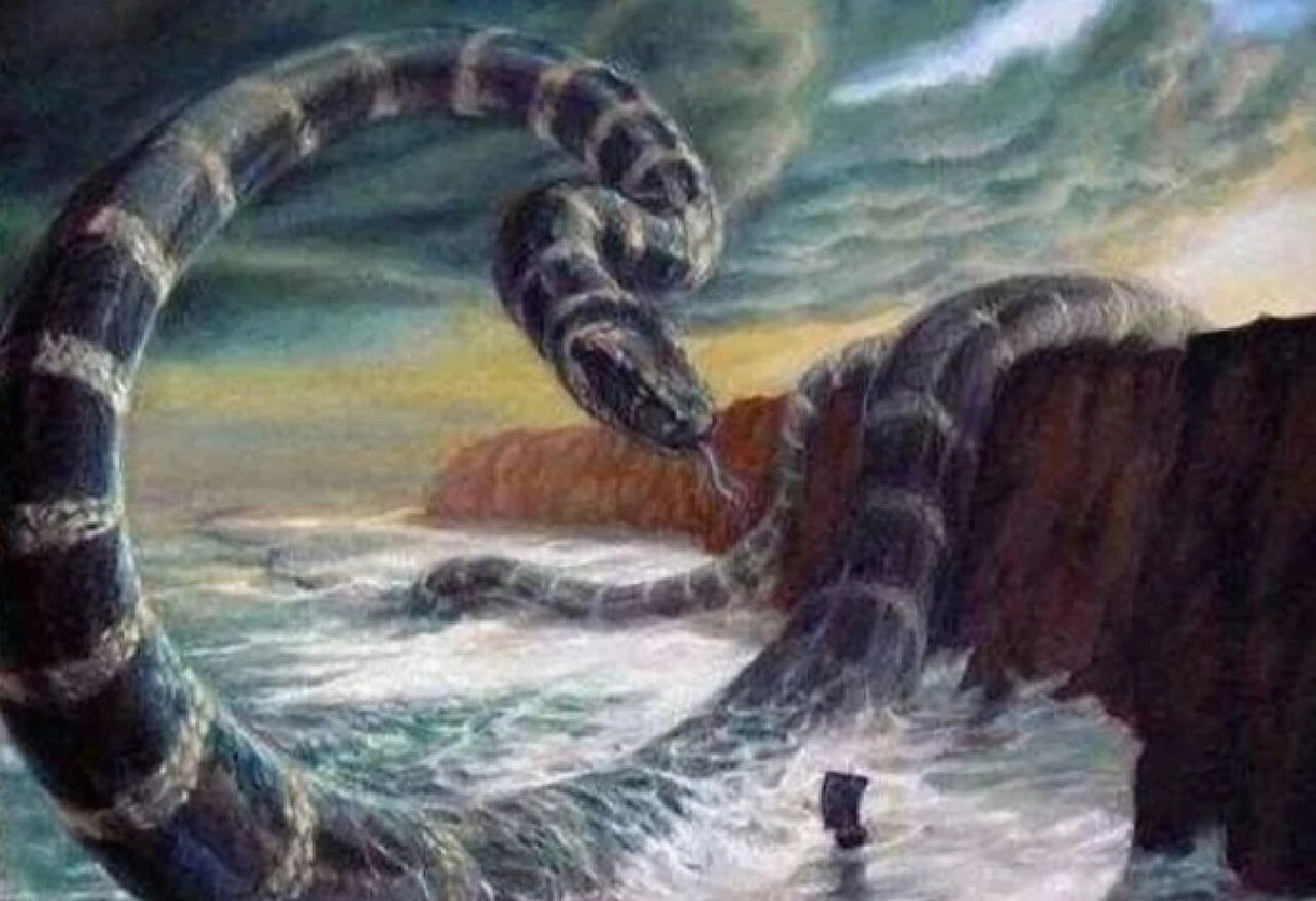 沃那比蛇(学名:wonambi),又名沃纳姆比蛇,是非常巨大的蛇.它们并非蟒