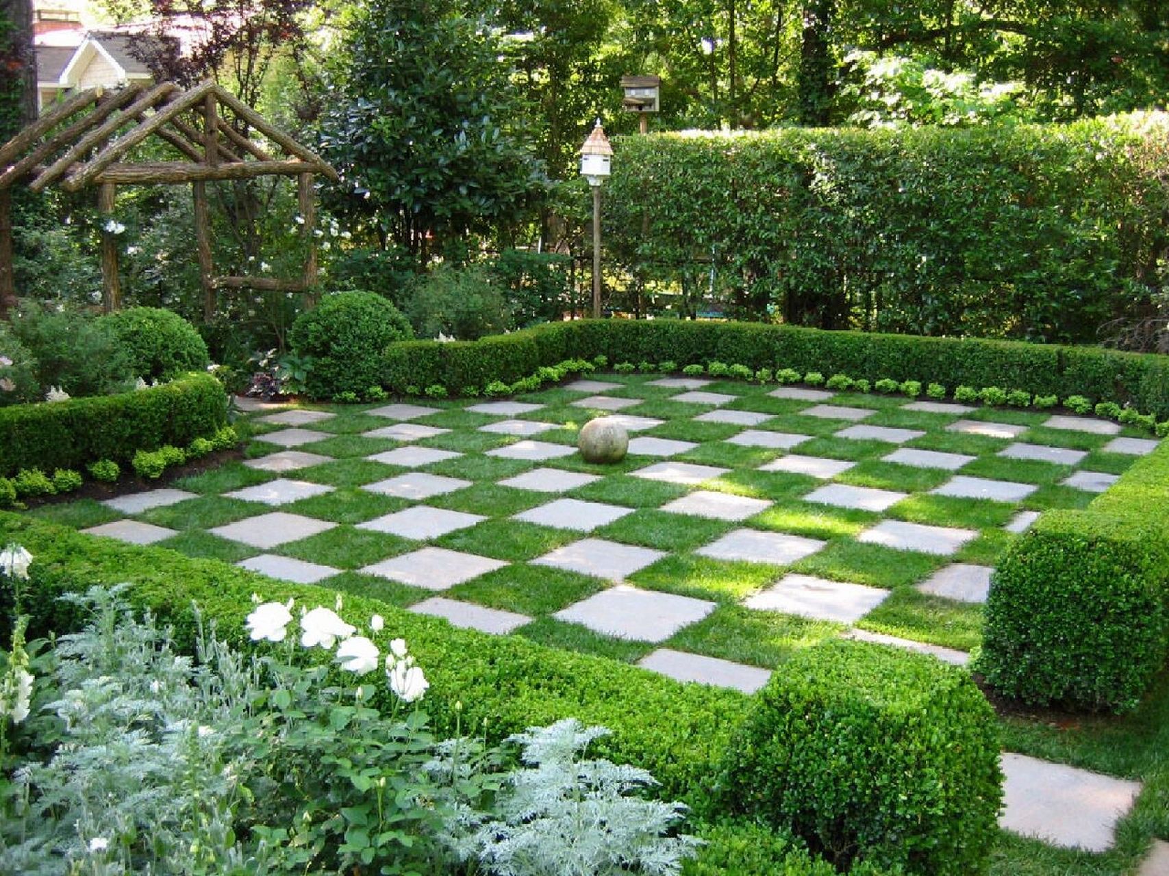 【分享】庭院设计之嵌草铺装系列