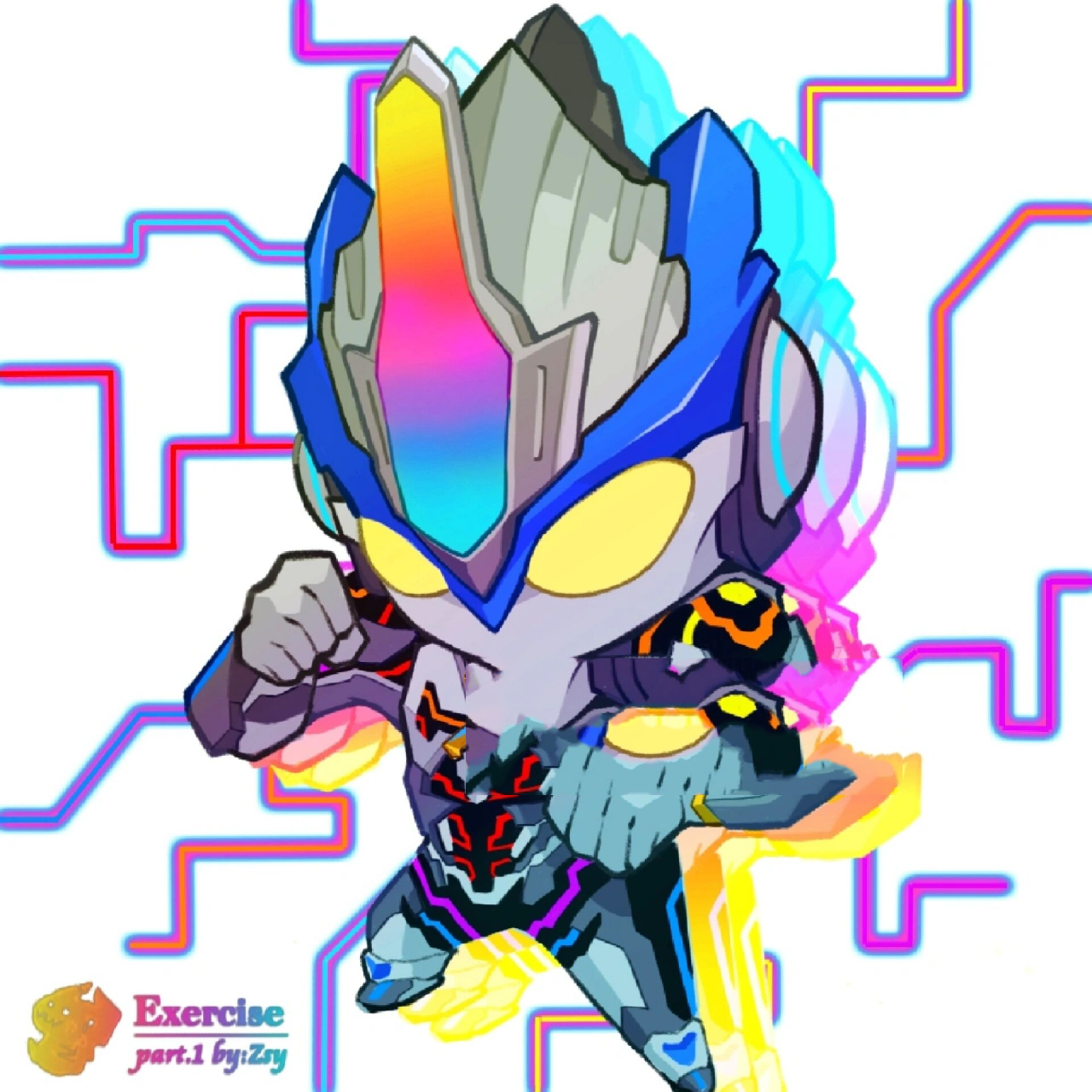 【q版艾克斯超越型】 外用需要标明出处