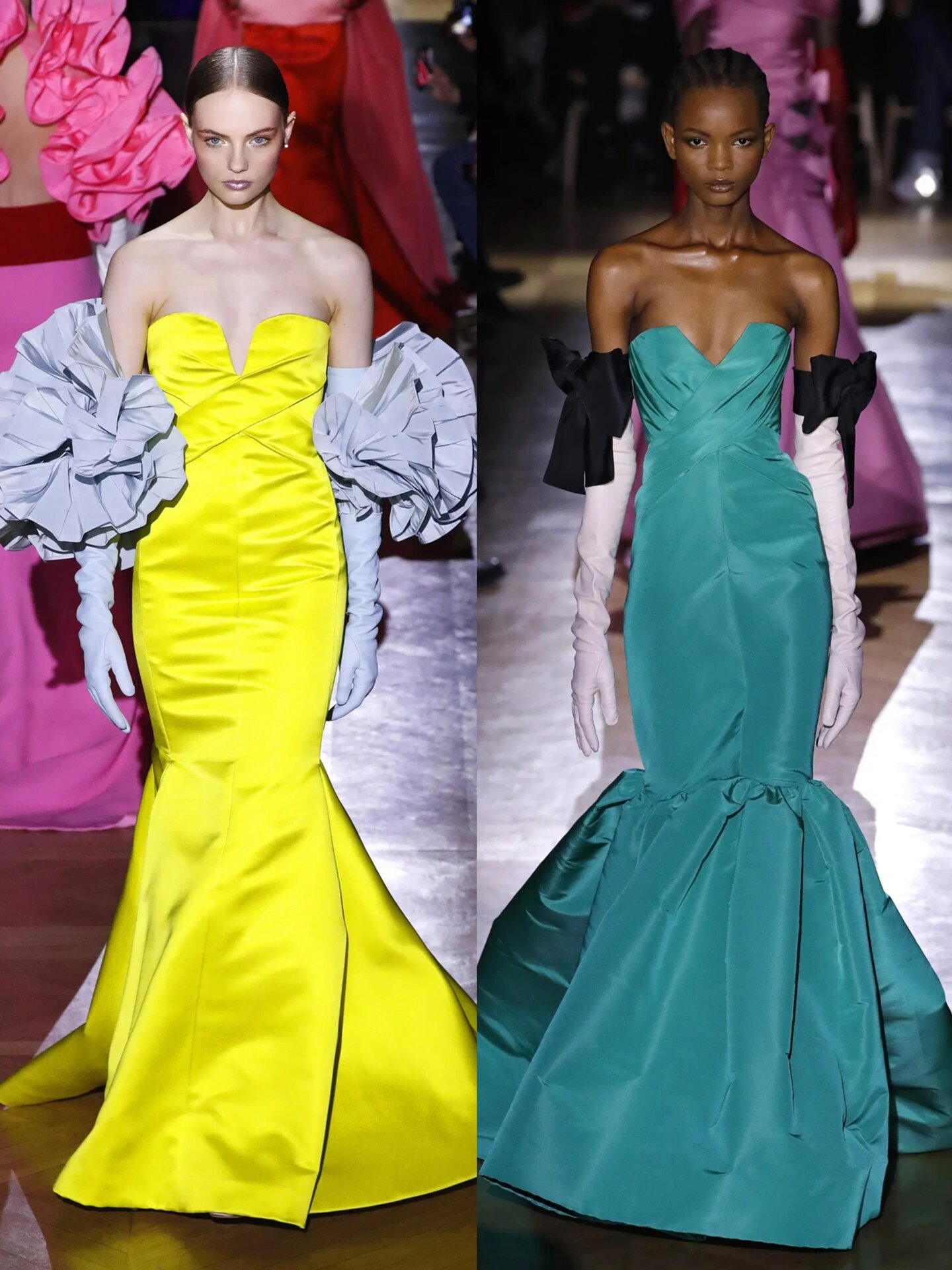 valentino|2020春夏高级定制系列彩色晚礼服