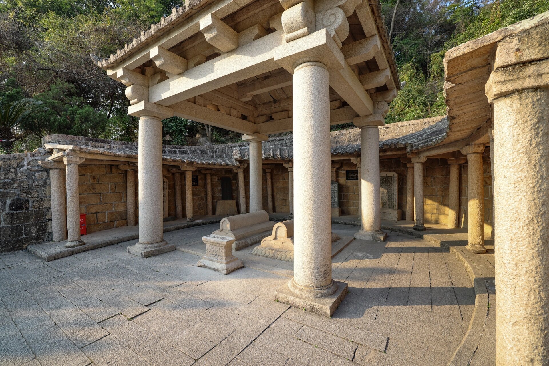 70灵山圣墓·泉州·世界遗产之旅 墓廊一方郑和行香碑