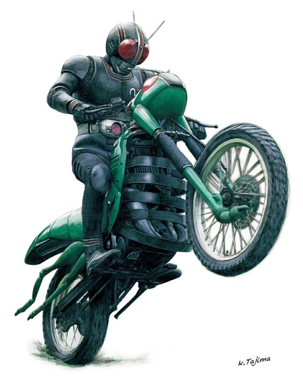 假面骑士不能没有摩托(1)
