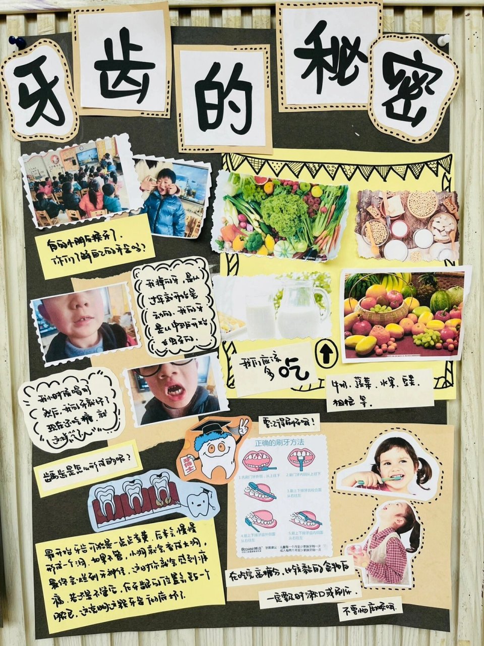 幼儿园 大班 班本 主题墙 小身体 大奥秘 1️⃣缘起 我有多高 2